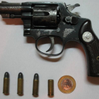 Un revólver Taurus 32 HR Magnum del calibre 38 como el que Monserrat González usó para matar a Isabel Carrasco