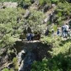 El paisaje en el que se enmarcan los canales de Llamas resulta de gran atractivo y espectacularidad