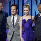 Los protagonistas de ‘Ant-Man’, que hoy llega a las salas de cine. TOLGA AKMEN