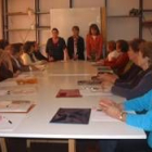 Momento de la presentación del curso en la casa de cultura