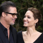 Brad Pitt y Angelina Jolie, el pasado mayo en Londres.