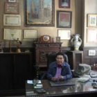 Manuel Cantalapiedra, en el viejo despacho de las instalaciones de la Calle Ancha.