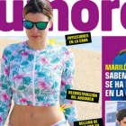 María Lapiedra, en la portada de ‘Rumore’.