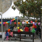 La feria se instaló en la plaza Mayor de Bembibre.