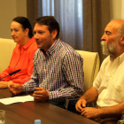 Puri Lozano, José Manuel Moro y Miguel Sánchez presentaron ayer el encuentro en la Diputación.