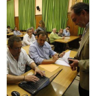 La asamblea de socios que celebró ayer el Ademar.