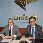 Medel, presidente de Unicaja y Escolano, vicepresidente del BEI.