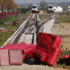 Imagen del final de línea en La Asunción.