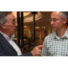 El director del curso, Emilio Gómez Fernández, y el director de Energía y Minas de la Junta, Ricardo