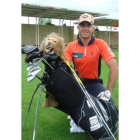 El golfista leonés Jorge García está realizando una espléndida temporada