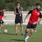 Aira pretende volver a los entrenamientos cuanto antes para preparar el play off. JESÚS F. SALVADORES