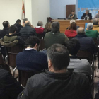 Participantes en la Junta Comarcal del PP. DL