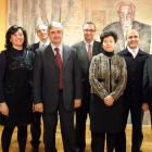 Paz Herráez, Felisa Muñoz, Pedro Aguado, Juan Francisco García Marín, Ramón Álvarez, Miguel Ángel Ferrero, Juan García y Gregoria Cavero.