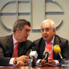 Javier Cepedano, presidente de Fele y Pablo San José, empresario del año 2010.