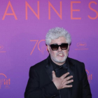 Pedro Almodóvar en la inauguración de Cannes.