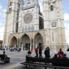 La Catedral de León recibe cada año a miles de turistas.