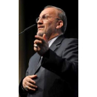 El ministro iraní de Asuntos Exteriores, en la conferencia.