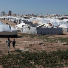 El campo de desplazados Al-Hol en la región siria de Hasaka.