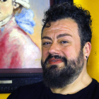 El diseñador, artista multimedia y pintor Fran de Gonari trabaja entre León y Madrid. BENITO ORDÓÑEZ