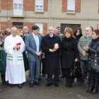 Homenaje en Grulleros a Raúl Centeno presidido por sus padres, en diciembre del 2008.