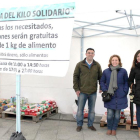 La iniciativa ‘Un kilo, un viaje’ recoge cerca de 500 kilogramos de alimentos en León