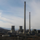 La chimeneas de Compostilla II ya no humeaban ayer.
