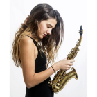 La saxofonista Eva Fernández. DL