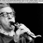El actor, director y músico Woody Allen