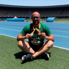 Rubén Fernández ganó la plata y el bronce en Jerez de la Frontera. DL