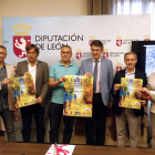 Presentación de la carrera en la Diputación de León. MARCIANO PÉREZ