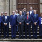Los participantes en las jornadas de los Defensores del Pueblo de toda España. FERNANDO OTERO