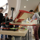 Una jornada técnica protagonizada por los drones en la Escuela de Ingenierías. SECUNDINO PÉREZ