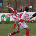 El equipo arlequinado no acertó en el remate final ante la portería cántabra.