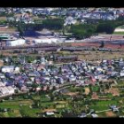 La Cemba y Flores del Sil, el auditorio y el parque del Temple, Cuatrovientos y La Placa, La Rosaleda, vista general y una primera imagen del Castillo