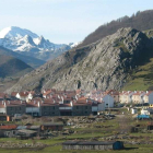 Vista de una pedanía de la montaña de Riaño.