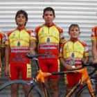 Los componentes del Club Ciclista León realizaron una buena actuación en Alba de Tormes