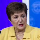 La presidenta del Fondo Monetario Internacional, Kristalina Georgieva. ERIK S. LESSER (EFE)