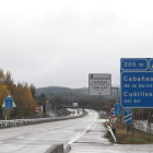 Inicio de la autovía hasta Toreno, los únicos kilómetros del eje Ponferrada-La Espina. ANA F. BARREDO