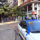 Un coche de la Policía Municipal de Ponferrada.