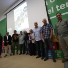 Ponentes de la jornada sobre el árbol en la Uned. ANA F. BARREDO