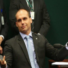 Eduardo Bolsonaro, hijo del presidente de Brasil, Jair Bolsonaro.