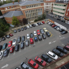 Vista área de estacionamiento del solar de Santa Nonia. MARCIANO