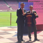 Josep Maria Bartomeu y Ernesto Valverde.