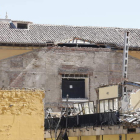 Zona liberada en la zona posterior de San Marcos, tras la demolición del anterior edificio del hostal. MARCIANO PÉREZ