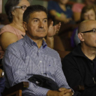 Manolo Cadenas y Jordi Ribera juntos en el Palacio. MARCIANO