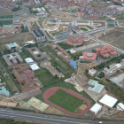 Vista aérea del Campus de la ULE.