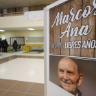 Un aspecto de esta exposición de doce paneles. RAMIRO
