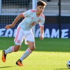 Iván Morante disputará con la selección sub-18 los dos amistosos frente a Portugal. ANA BELÉN RUIZ JEREZ