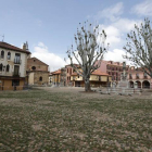 Estado actual de la plaza del Grano.