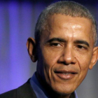 El expresidente de EEUU Barack Obama, en una reciente conferencia sobre el cambio climático.